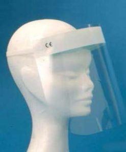 VISIERA PROTETTIVA IN PET CON ELASTICO  FACE SHIELD  N.F. PZ.1