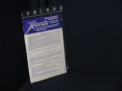 COLLANTE PER LAMPADA X-TERMIN PZ. 4