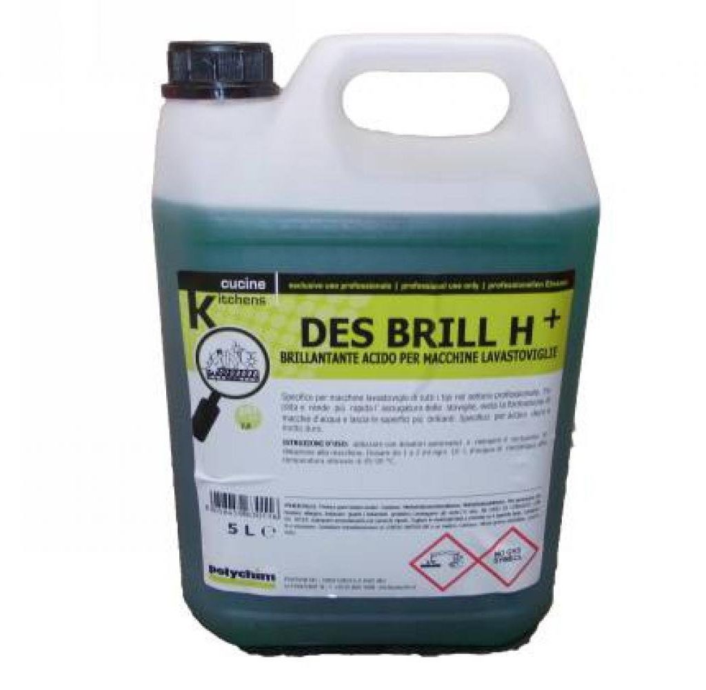 DES BRILL  BRILLANTANTE PER FORNI AUTOPULENTI  (ct.4)   LT.5