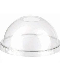 COPERCHIO A CUPOLA C/FORO "BICCHIERI PET/PP 400/500/502" (ct.20) PZ.50