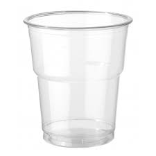 BICCHIERE PET CC.250 TACCA 0,2 (no coperchio) (ct.25) PZ.50