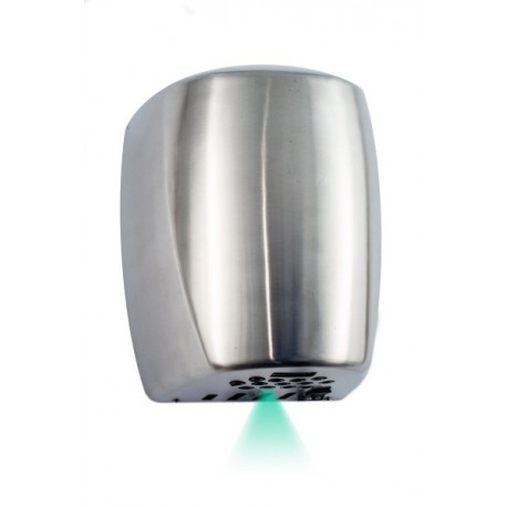 ASCIUGAMANI ELETTRICO INOX NEW SILENT C/LAMPADA GERMICIDA 1150W