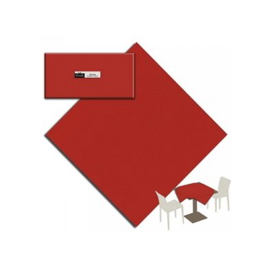 COPRIMACCHIA 100X100 FATO AIRLAID ROSSO PZ. 50
