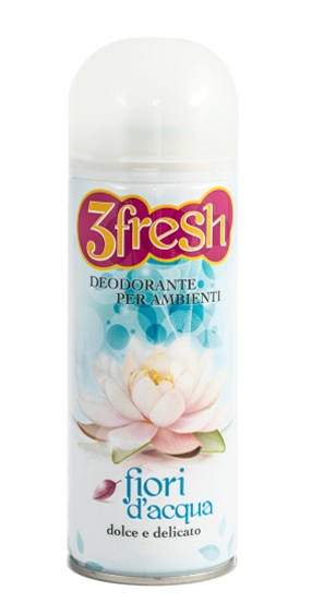 DEODORANTE AMBIENTE DOSE SPRAY FIORI D'ACQUA "lunga durata" (ct.6)ml.400