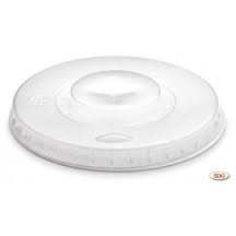 COPERCHIO in plastica C/FORO PER BICCHIERE 25M (ct.20) PZ.100