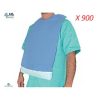 BAVAGLIO AZZURRO MONOUSO C/TASCA cm.38x68 (x case di riposo) PZ.900