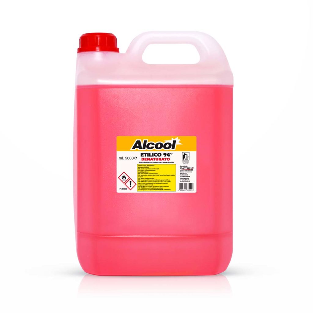 ALCOOL ETILICO DENATURATO 90� (ct.3) LT.5