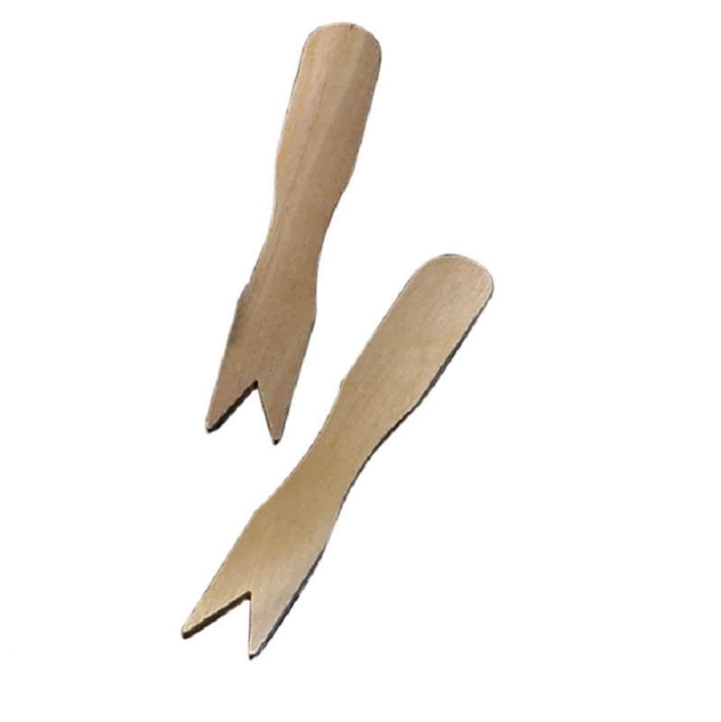 FORCHETTINA IN LEGNO 2 PUNTE CM.9 (ct.20) PZ.1000