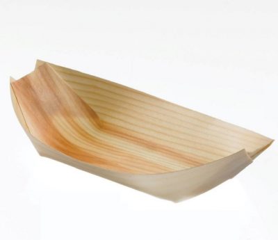 PIROGHE IN LEGNO CM.9,5x5x1,5 (ct.40) PZ.50