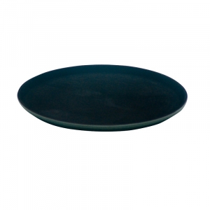 VASSOIO GOMMATO NERO LEON ANTISCIVOLO D=40 CM