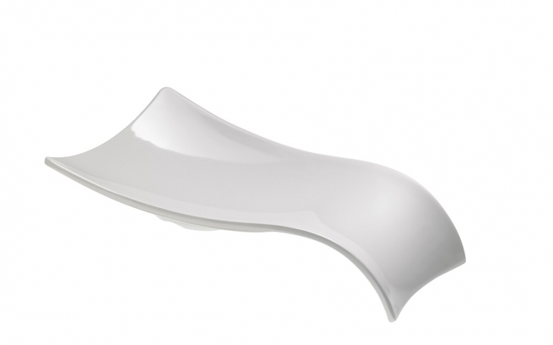 PIATTO SALSIERA in MELAMINA CM.30X15XH5,5 PZ.1