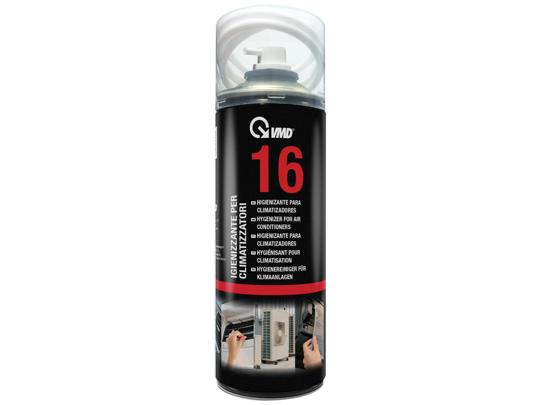 IGIENIZZANTE SPRAY SCHIUMOGENO CLIMATIZZATORI "VMD 16" (ct.12) ML.400