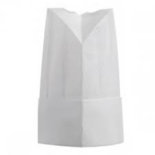 CAPPELLO CUOCO BIANCO H22 PZ. 10