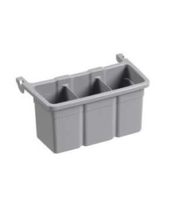 MODULO AGGIUNTIVO VASCHETTA PORTA FLACONI GRIGIA  PZ.1