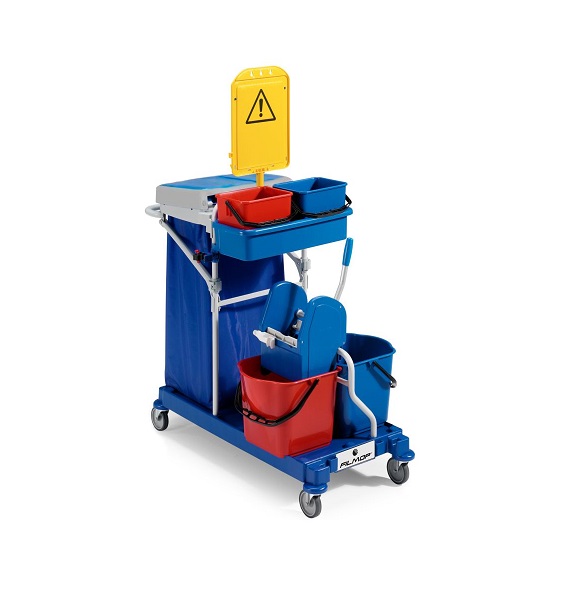 CARRELLO PULIZIE MORGAN 3080 110x67x109 CM