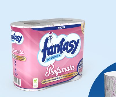 CARTA IGIENICA 4 ROTOLI PROFU. FANTASY N/F (cf.15x4) (200 str/rot) PZ.60