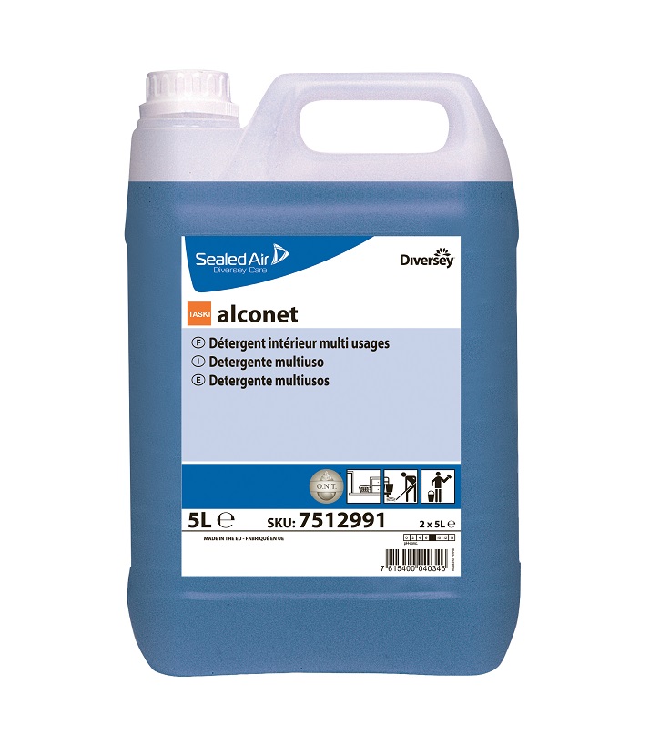 TASKI ALCONET DET. UNIVERSALE BASE ALCOLICA LT.5X2