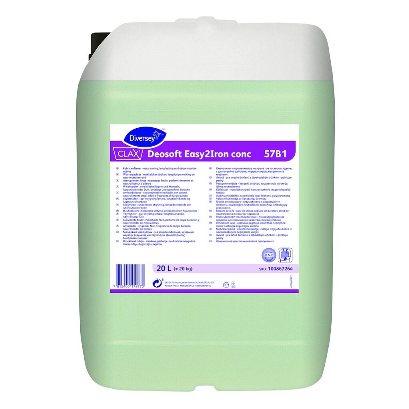 CLAX DEOSOFT EASY2IRON ammorbidente concentrato, super profumato LT.20