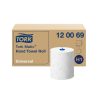 ASCIUGAMANI A ROTOLO H1 BIANCO 2V  BASE  MT. 150x6 ROT.