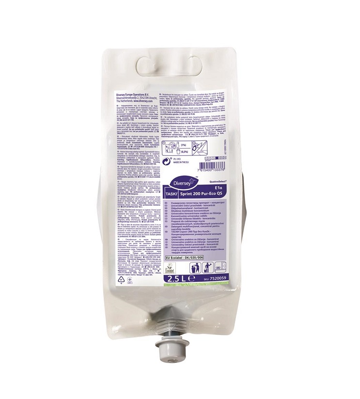 SPRINT 200 PUR-ECO QS "Deter. conc. x vetri e superfici" LT.2.5X2