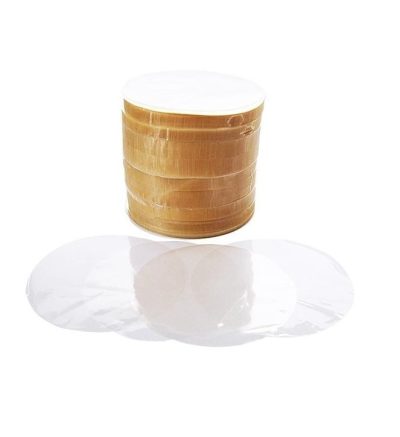 DISCHI HAMBURGER IN CELLOPHANE XS GR.50 D=13 (ct.12)  KG.1