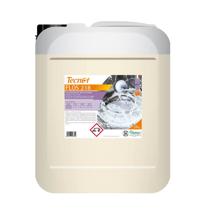 TECNET FLOS 218 Alcalinizzante antischiuma KG.24