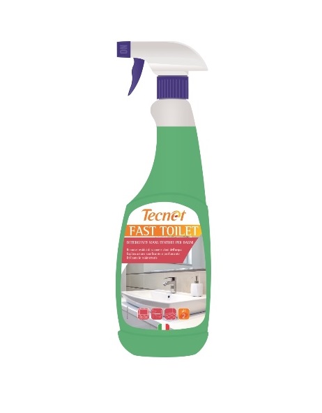 TECNET FAST TOILET DET.MANUTENTORE X BAGNO (ct.12) ML.750