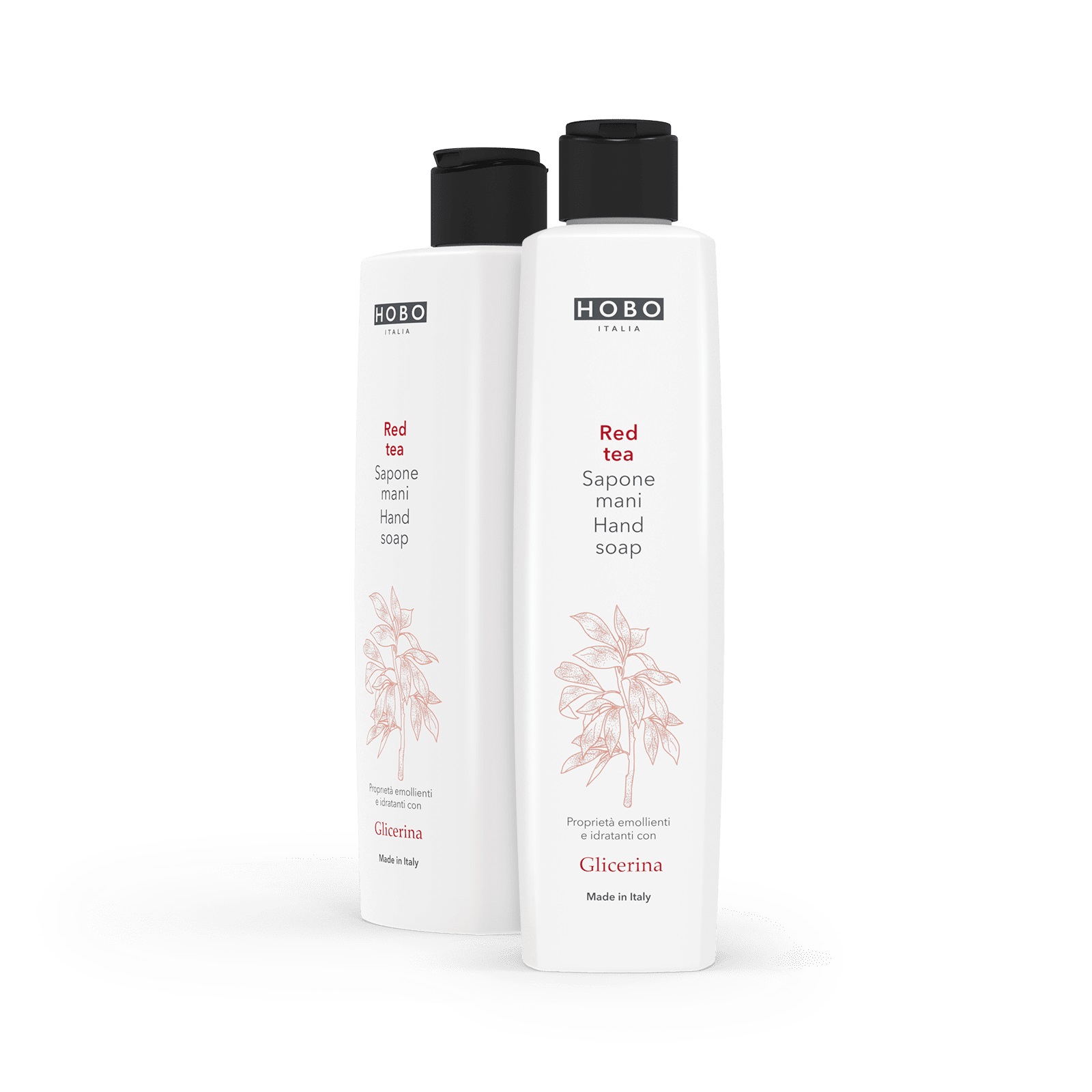 FLACONE SAPONE LIQUIDO MANI RED TEA HOBO (x staffe hobo) ML.250x20 flac.