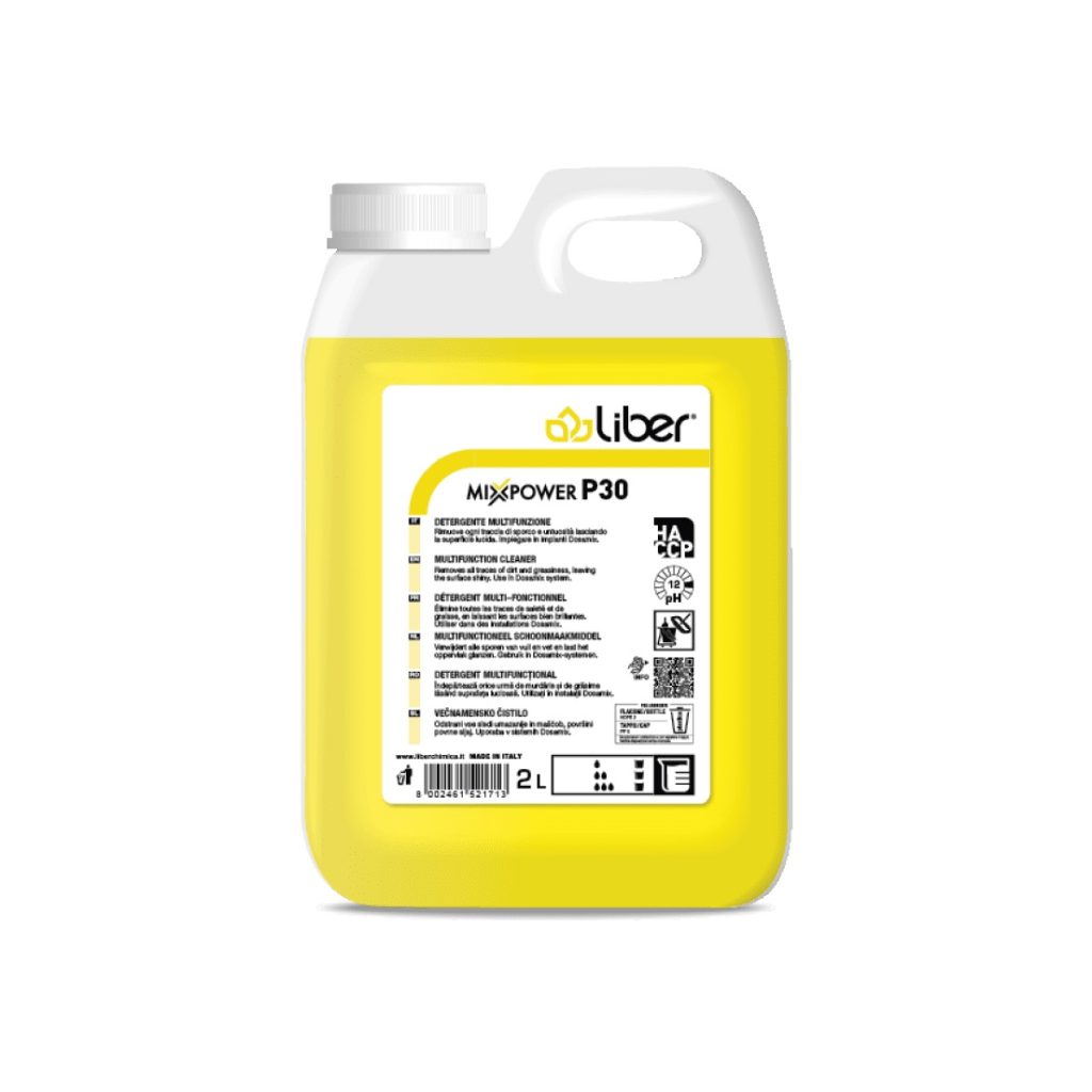 MIXPOWER P30 DETERGENTE SGRASSANTE MULTIFUNZIONE "LIBER"  LT.2x4 Tan.
