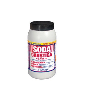 SODA CAUSTICA A SCAGLIE (ct.12) KG. 1