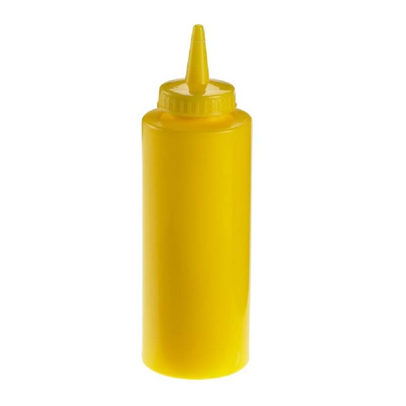 BOTTIGLIA SQUEEZE GIALLO LEONE ML.340 (ct.6) PZ.6
