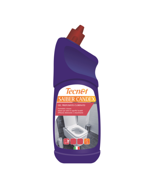 TECNET SAIBER CANDEX GEL PROFUMATO CLORINATO (CT.12) ML.750