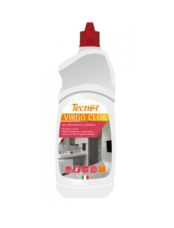 TECNET VIRGO CLOR DETERGENTE CLORINATO (ct.12) ML.750