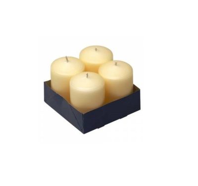 CANDELOTTI AVORIO D=5x9h (ct.8)  PZ.9