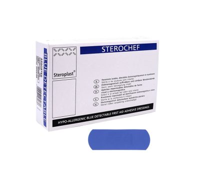CEROTTO BLU (adatto al contatto alimentare) CM. 7X2  PZ.100