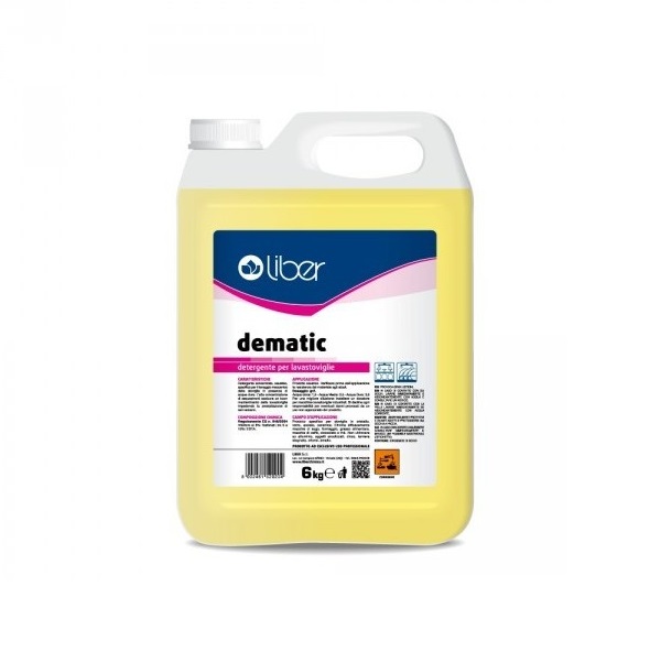 DEMATIC DETERGENTE LAVASTOVIGLIE "x acque dure" (ct.2) KG.6