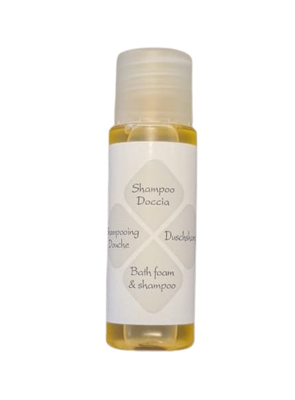 FLACONE DOCCIA SHAMPOO "LINEA SEMPLICE" ML.20 PZ.429