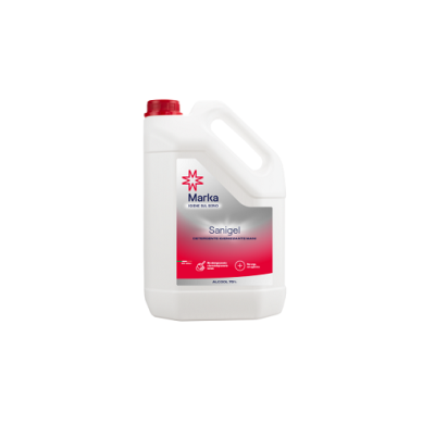 GEL IGIENIZZANTE MANI "SANIGEL MK" 75%  ALCOOL  (ct.4)   LT.5