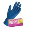 HI-RISK GUANTI IN LATTICE BLU S/TALCO ALTO SPESSORE "gr.12" (XL) PZ.50