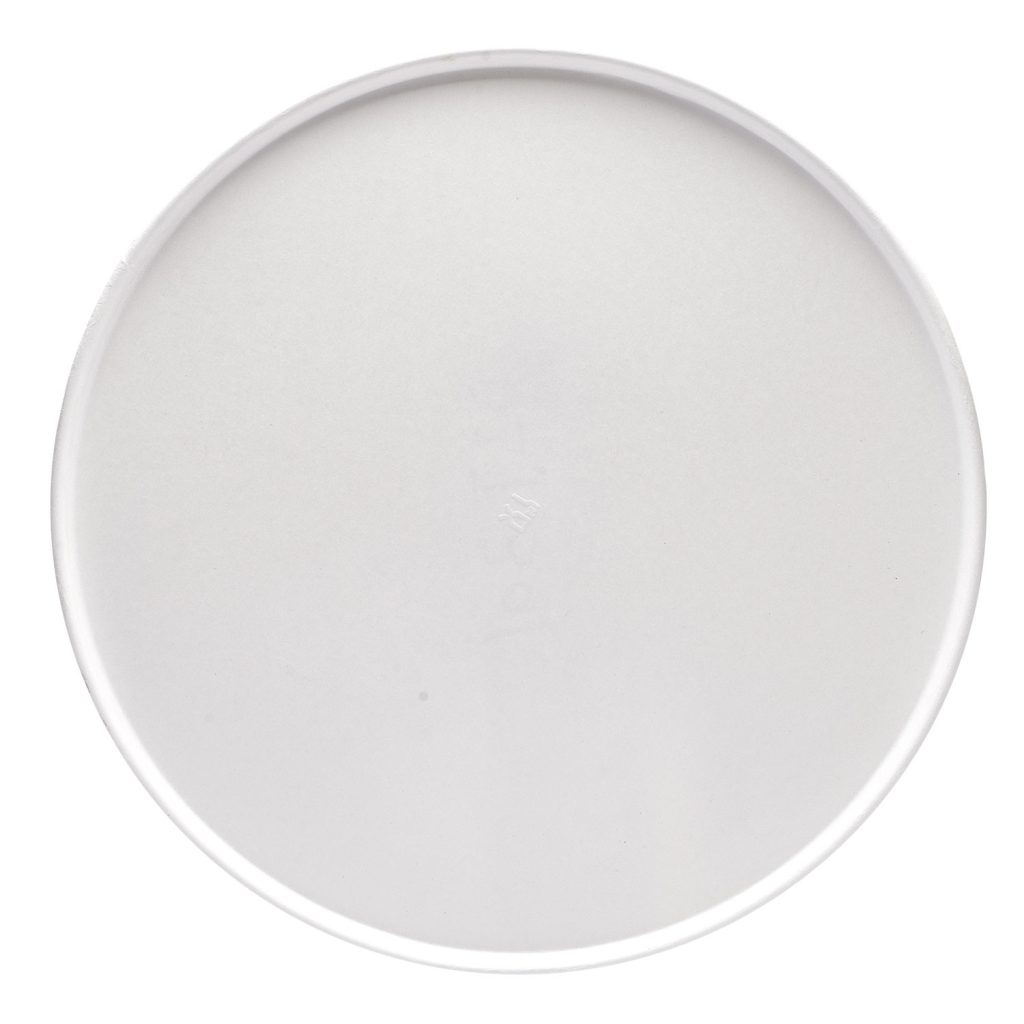 PIATTO PIZZA TONDO BIANCO IN POLPA �32 (ct.8) PZ.50
