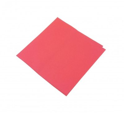 COPRIMACCHIA AIRLAID PLUS 100X100 ROSSO   PZ.100