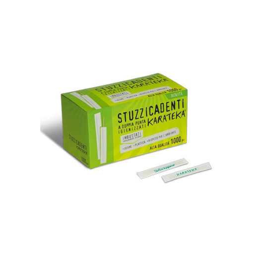 STUZZICADENTI IMBUSTATI KARATEKA /DOLOMIT PZ.1000
