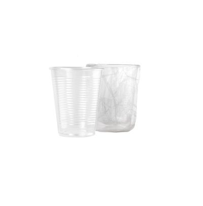 BICCHIERE cc.200 TRASPARENTE IMBUSTATO SINGOLARMENTE PZ.900
