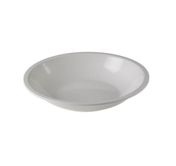 PIATTO FONDO IN MELAMINA BIANCO D=21 (ct.60) PZ.1