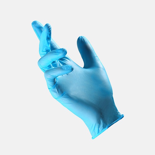 PALMPRO GUANTI IN NITRILE BLU S/TALCO "gr.3,5" (L) PZ.100