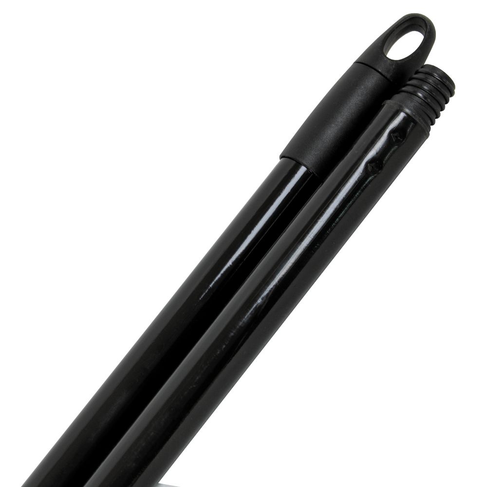 MANICO NERO IN METALLO PLASTIFICATO CM.130 (ct.12) PZ.1