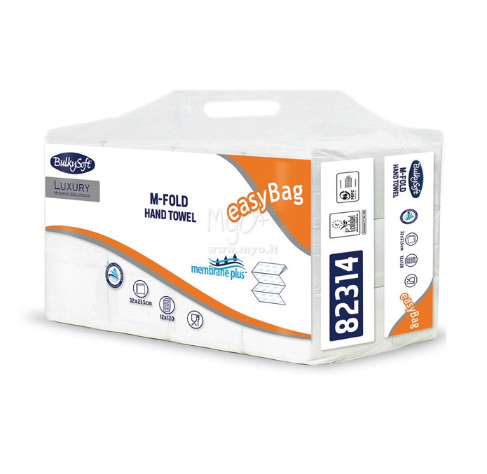 ASCIUGAMANI INTERCALATI BULKY LUXURY (alta qualit�) cm.21,5x32 PZ.1440