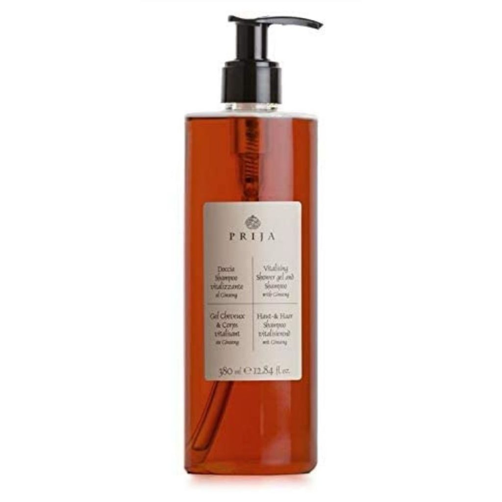 FLACONE DOCCIA SHAMPOO "PRIJA" ML.380x18