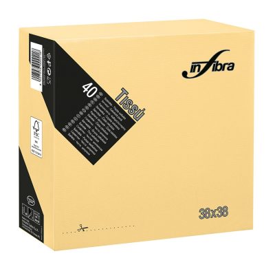 TOVAGLIOLO 38X38 2V PUNTA INFIBRA CREMA (ct.36) PZ.40