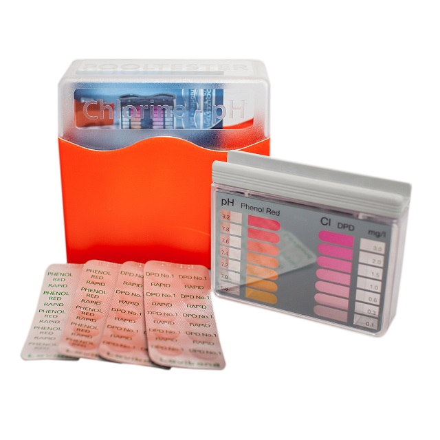 KIT POLL TESTER CLORO/ PH PASTIGLIE DPD1 E PHENOL RED PZ.1